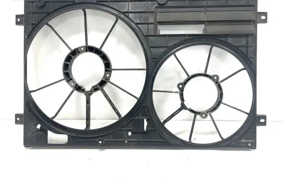 Audi A3 S3 8P Radiator cooling fan shroud 1K0121207N ZSB1K0121205D 1255D300185