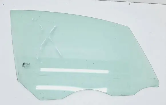 Opel Meriva B Front door window glass four-door 
