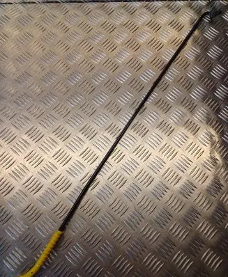 Volkswagen Polo V 6R Engine bonnet/hood prop rod/strut 6R0823363B
