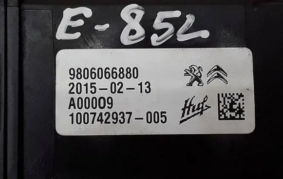Citroen C4 Grand Picasso Alarm control unit/module 9806066880 A00009 100742937005