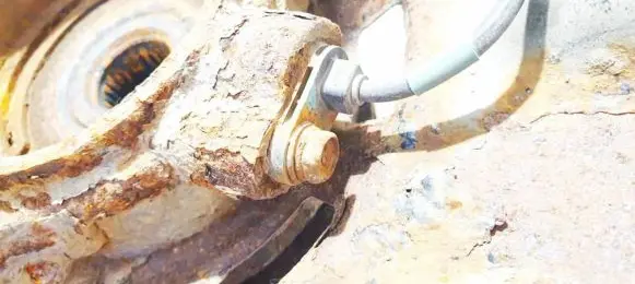 ABS brake wheel speed sensor