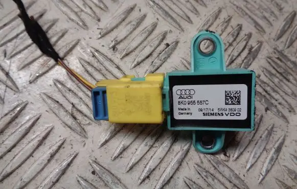 Airbag deployment crash/impact sensor