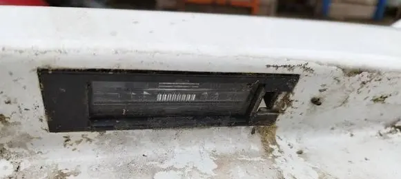 Opel Corsa D Number plate light