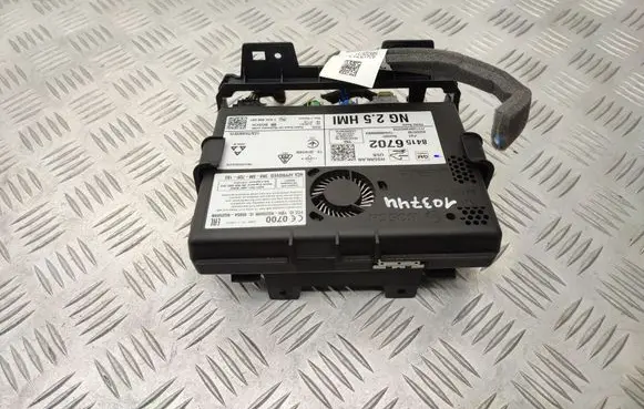 Opel Mokka X GPS navigation control unit/module 84156702 7515400547