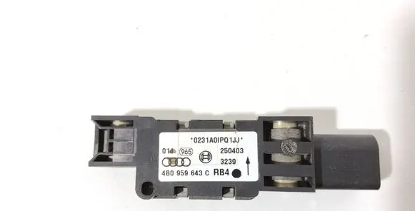 Audi A6 S6 C5 4B Airbag deployment crash/impact sensor 4B0959643C 250403 0231A0VPQ1JJ