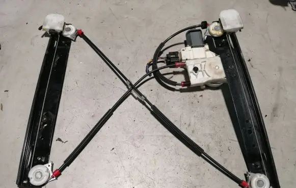 Ford S-MAX Rear door window regulator with motor 0130822287