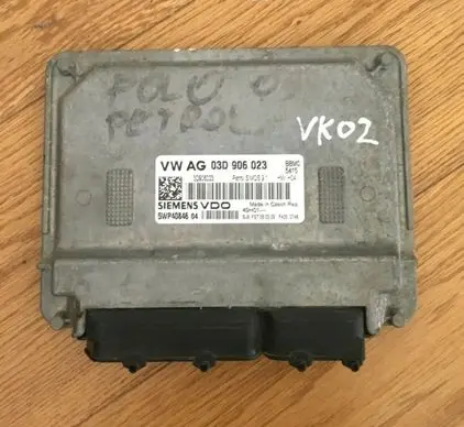 Volkswagen Polo Engine ECU kit and lock set 3D906023 5WP4084604 03D906023