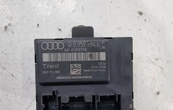 Audi A6 S6 C6 4F Door control unit/module 4F0959794E 4F0910795E 0033TFJ0001