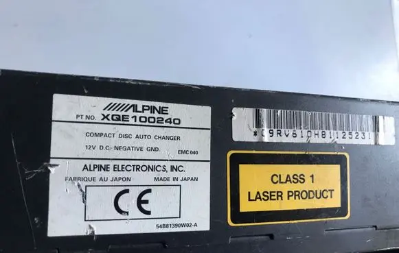 Land Rover Range Rover L322 CD/DVD changer XQE100240