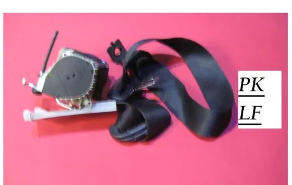 Opel Astra G Front seatbelt 00066627 3260699