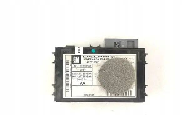 Cadillac BLS Trunk lid opening control unit 12778837