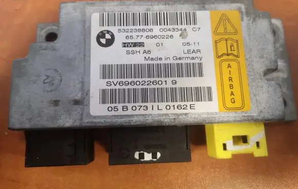 BMW 7 E65 E66 Airbag control unit/module 6960226