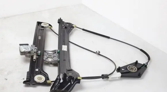 Front door window regulator with motor