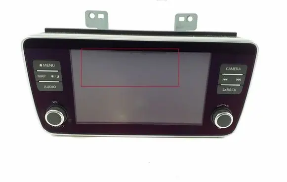 Nissan Leaf II (ZE1) Radio/CD/DVD/GPS head unit 259155SN0C