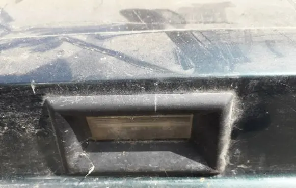 Renault Espace II Number plate light