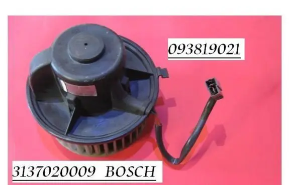 Volkswagen Caddy Heater fan/blower 3137020009 093819021