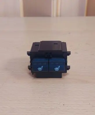 Volvo V70 Seat heating switch 31288012 10W44E02 SN15620090