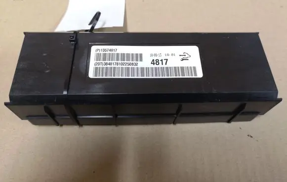 Opel Insignia A Air conditioning/heating control unit 13574817 4817