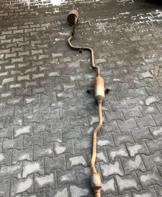 Toyota Yaris Exhaust gas pipe 