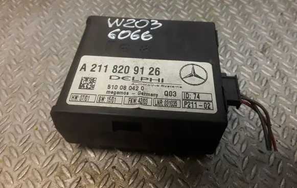 Mercedes-Benz C W203 Alarm control unit/module A2118209126 2118209126