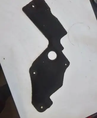 Heat shield in engine bay