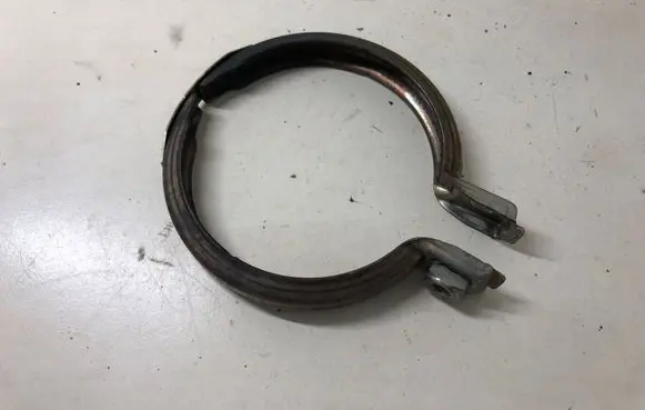 BMW X5 F15 Muffler pipe connector clamp 7620508
