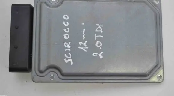 Volkswagen Scirocco Air suspension control unit module (rear) 3C0907376A