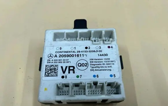 Mercedes-Benz C W205 Door control unit/module A2059001611 A2059010307 A2229020908