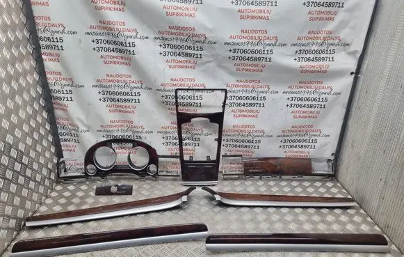 Audi A8 S8 D3 4E Interior decorative trim set 4E1857115H 4E1858601B