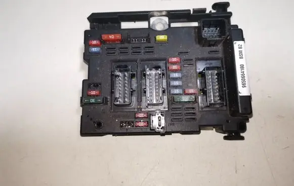 Peugeot 206 Fuse module 9650664180 BSMB2