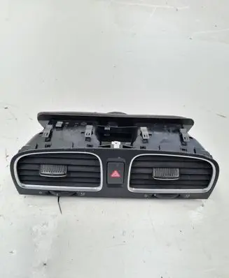 Volkswagen Golf VI Dash center air vent grill 5K0819743E 5K0819728M