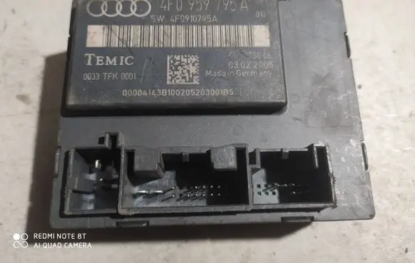Audi A6 S6 C6 4F Door control unit/module 4F0959795A 4F0910795A 0033TRK0001