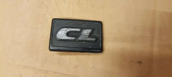 Volkswagen Golf II Fender model badge letters 191853688P
