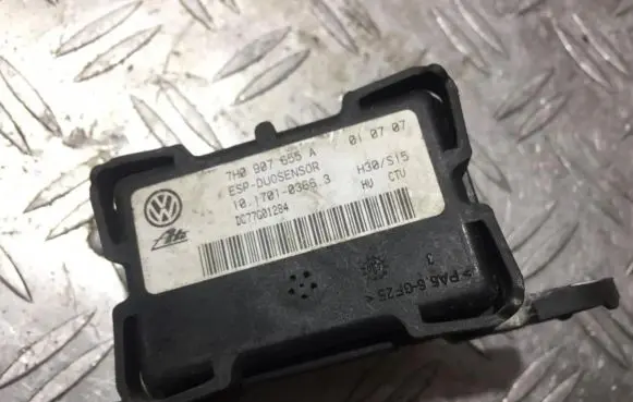 Volkswagen Golf V ESP acceleration yaw rate sensor 7h0907655a