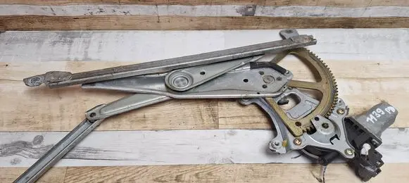 Front door window regulator with motor