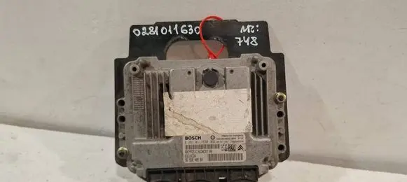 Citroen C4 I Engine control unit/module 0281011630 9656840980 9653958980