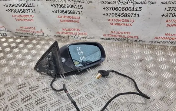 Audi A8 S8 D3 4E Front door electric wing mirror 010730