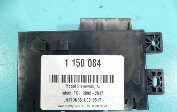 Infiniti FX Central body control module 873D61CA0A IMPRK1150084