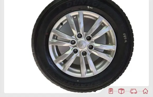 Mitsubishi Pajero R18 alloy rim 4250C973