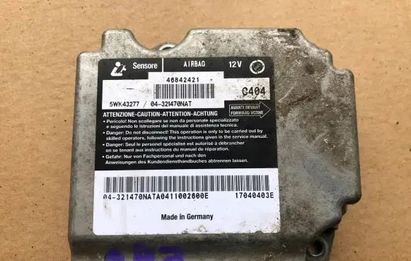 Alfa Romeo 147 Airbag control unit/module 5WK43277