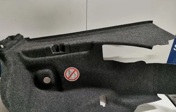 Volkswagen Eos Trunk/boot side trim panel 1Q0867428T
