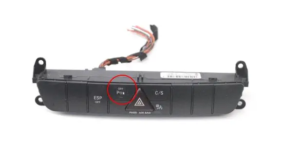 Mercedes-Benz R W251 Hazard light switch A2518701810