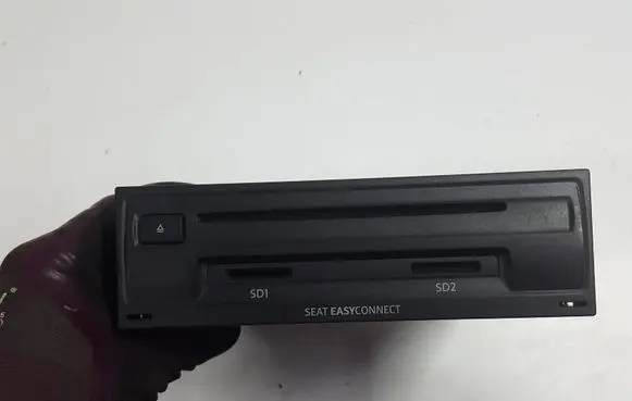 Seat Ibiza IV (6J,6P) Radio/GPS head unit trim 5QA035846XAUTOPX 5QA035846