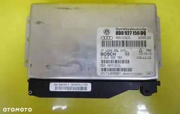 Volkswagen PASSAT B5.5 Gearbox control unit/module 8D0927156DQ 0260002785