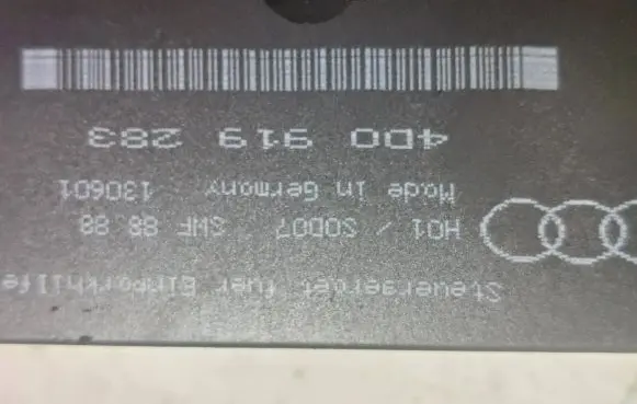 Audi A8 S8 D2 4D Parking PDC control unit/module 4D0919283 601711