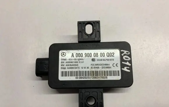 Mercedes-Benz C W204 Tire pressure control unit A0009000800