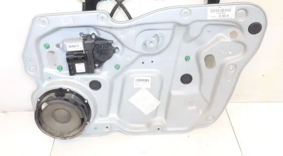 Volkswagen Touran I Front window lifting mechanism without motor 1T0959702D