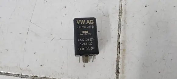 Audi A5 8T 8F Glow plug pre-heat relay 038907281B 5201130 0522120503