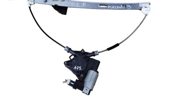 Mazda 3 I Front door window regulator with motor 6J6A5958X