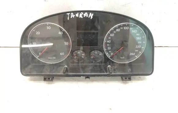 Volkswagen Touran I Speedometer (instrument cluster) 1T0920860G 110080217